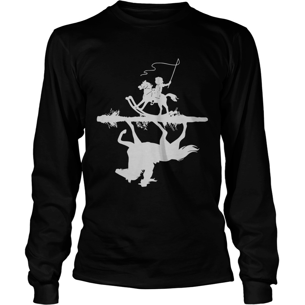 Horse Girl Shadow  Long Sleeve