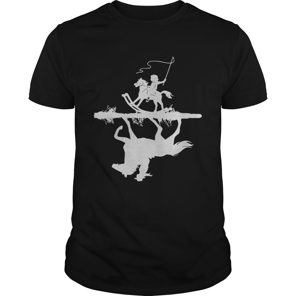 Horse Girl Shadow  Unisex