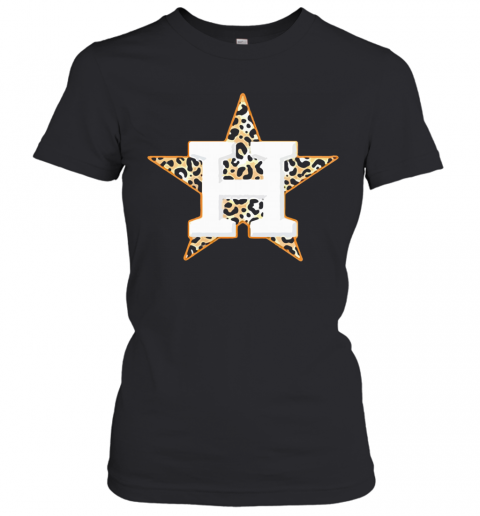 Houston Astros Leopard T-Shirt Classic Women's T-shirt