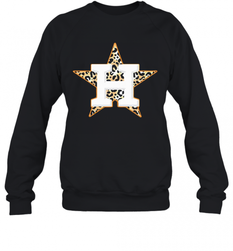 Houston Astros Leopard T-Shirt Unisex Sweatshirt