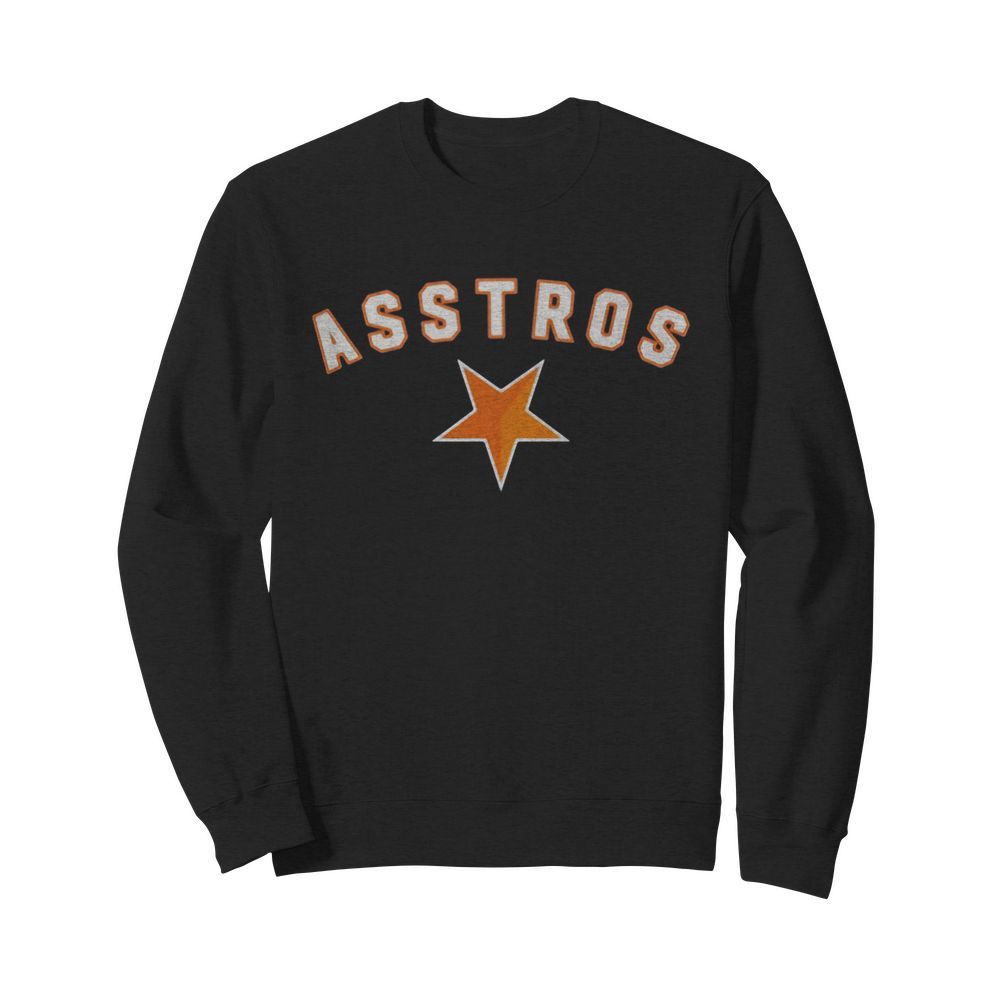 Houston astros typo baseball star  Unisex Sweatshirt