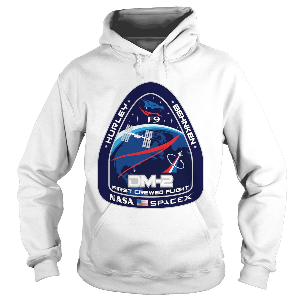 Hurley Behnken Dm2 First Crewed Flight Nasa SpaceX  Hoodie