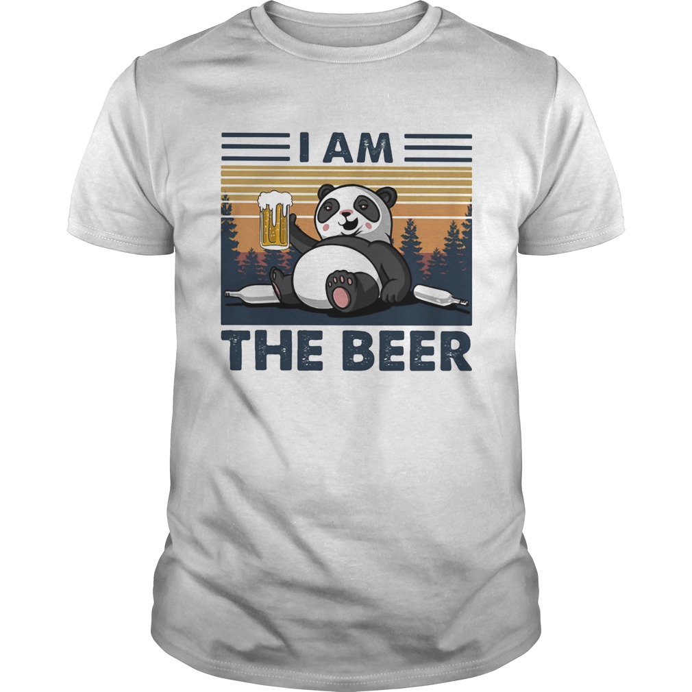 I Am The Beer Bear Vintage Retro  Unisex