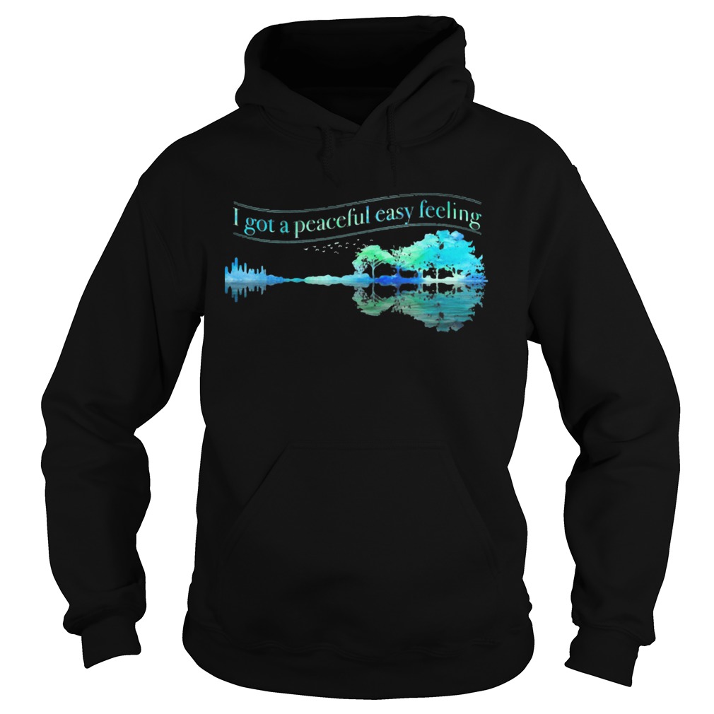 I Got A Peaceful Easy Feeling Water Reflection  Hoodie