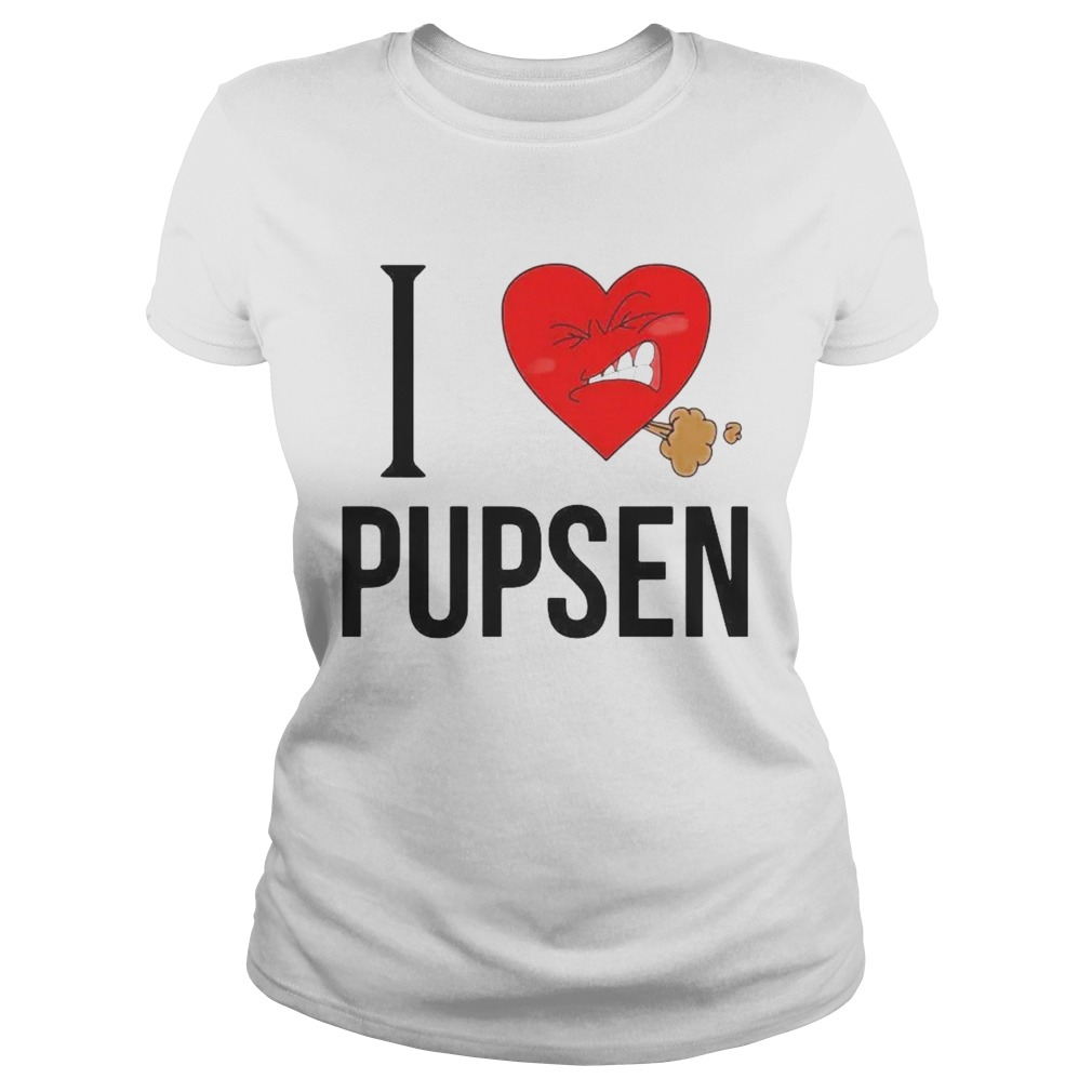 I Love Pupsen  Classic Ladies