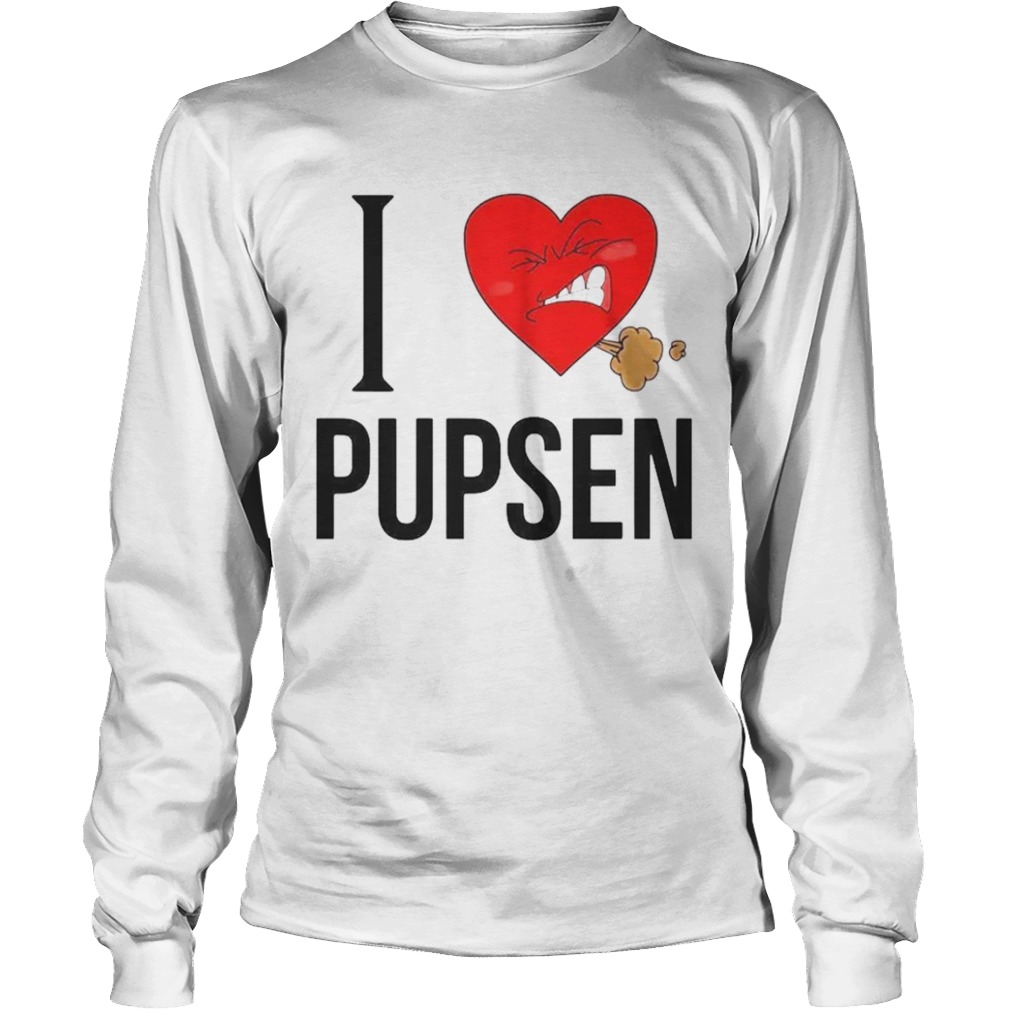 I Love Pupsen  Long Sleeve