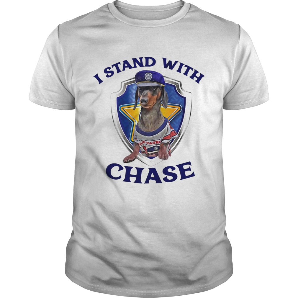 I stand with chase police shirt