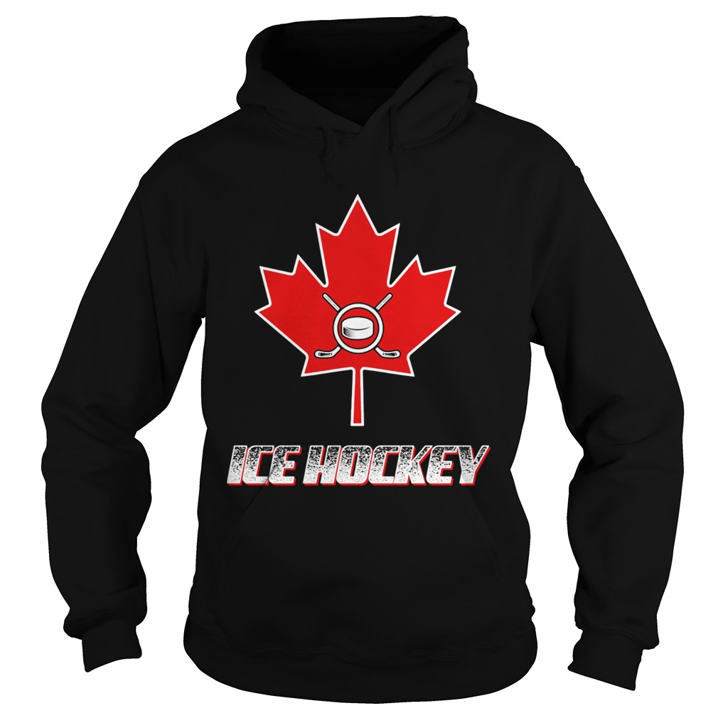 Ice hockey canada flag  Hoodie