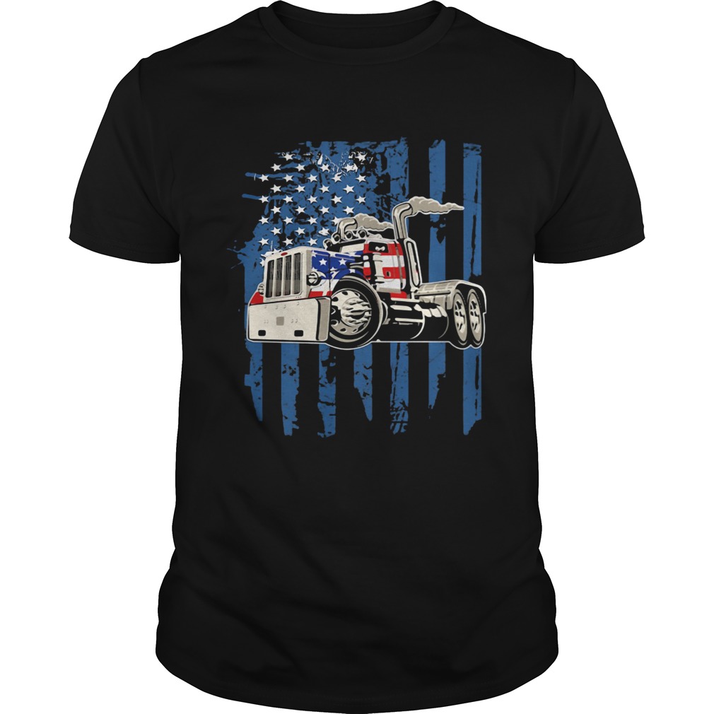 Independence Day Flag American Truck shirt