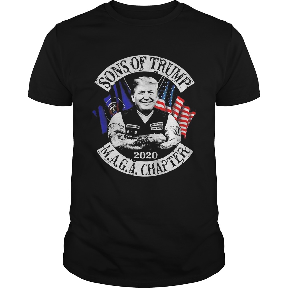 Independence Day Sons of trump 2020 maga chapter shirt