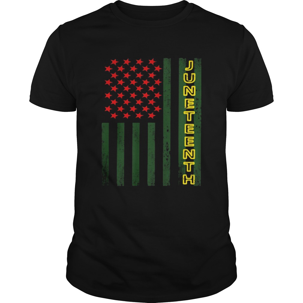 Independence Day flag american juneteenth shirt