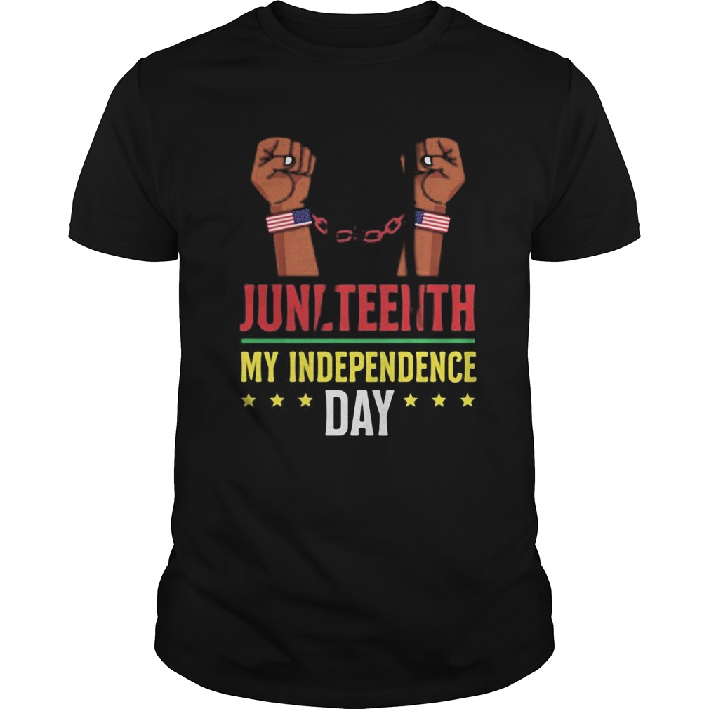 Juneteenth june 19th independence day stars shirt