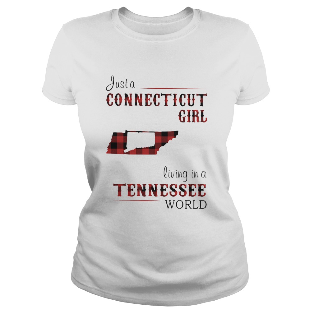 Just a connecticut girl living in a tennessee world map  Classic Ladies