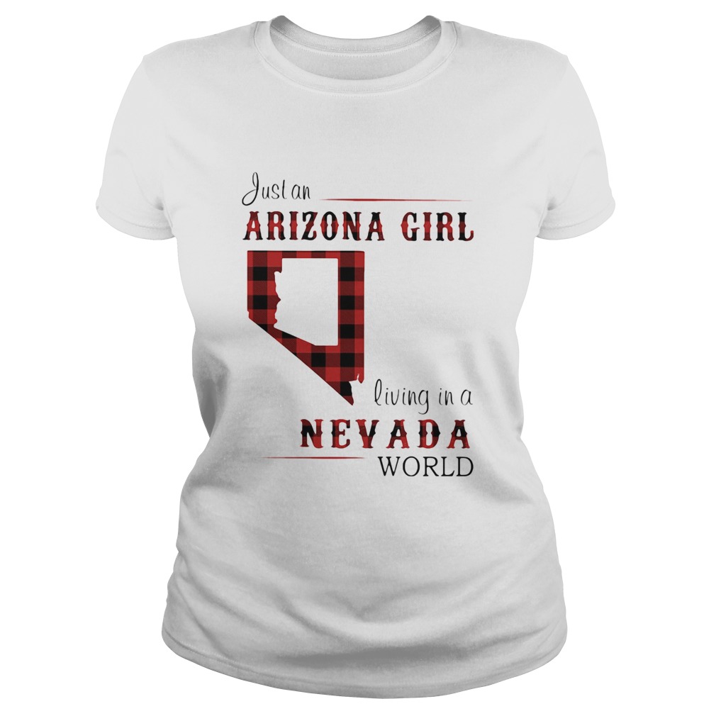 Just an arizona girl living in a nevada world map  Classic Ladies