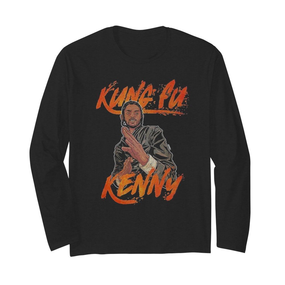 Kung fu kenny kendrick lamar  Long Sleeved T-shirt 