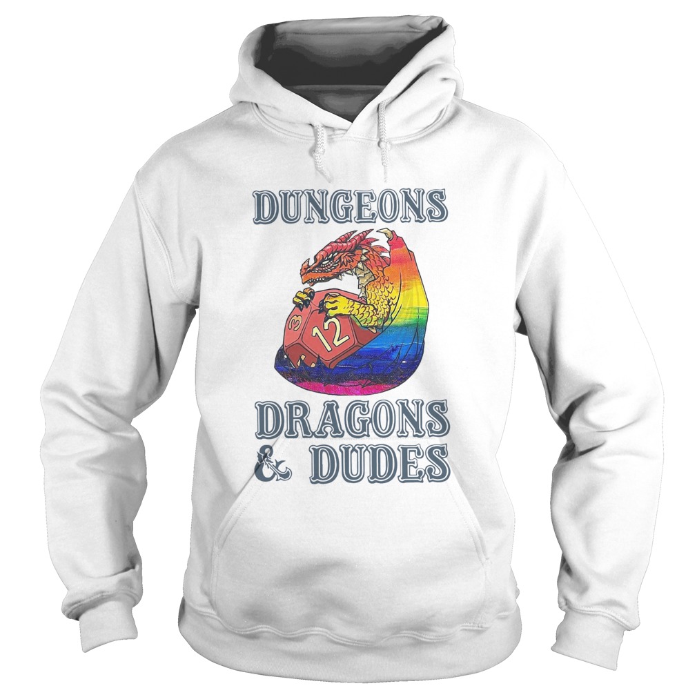 LGBT Dungeons Dragons And Dudes  Hoodie