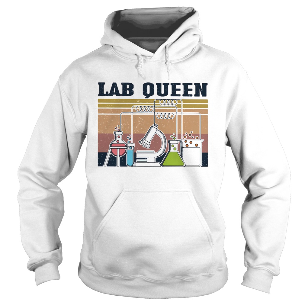 Lab queen vintage retro  Hoodie