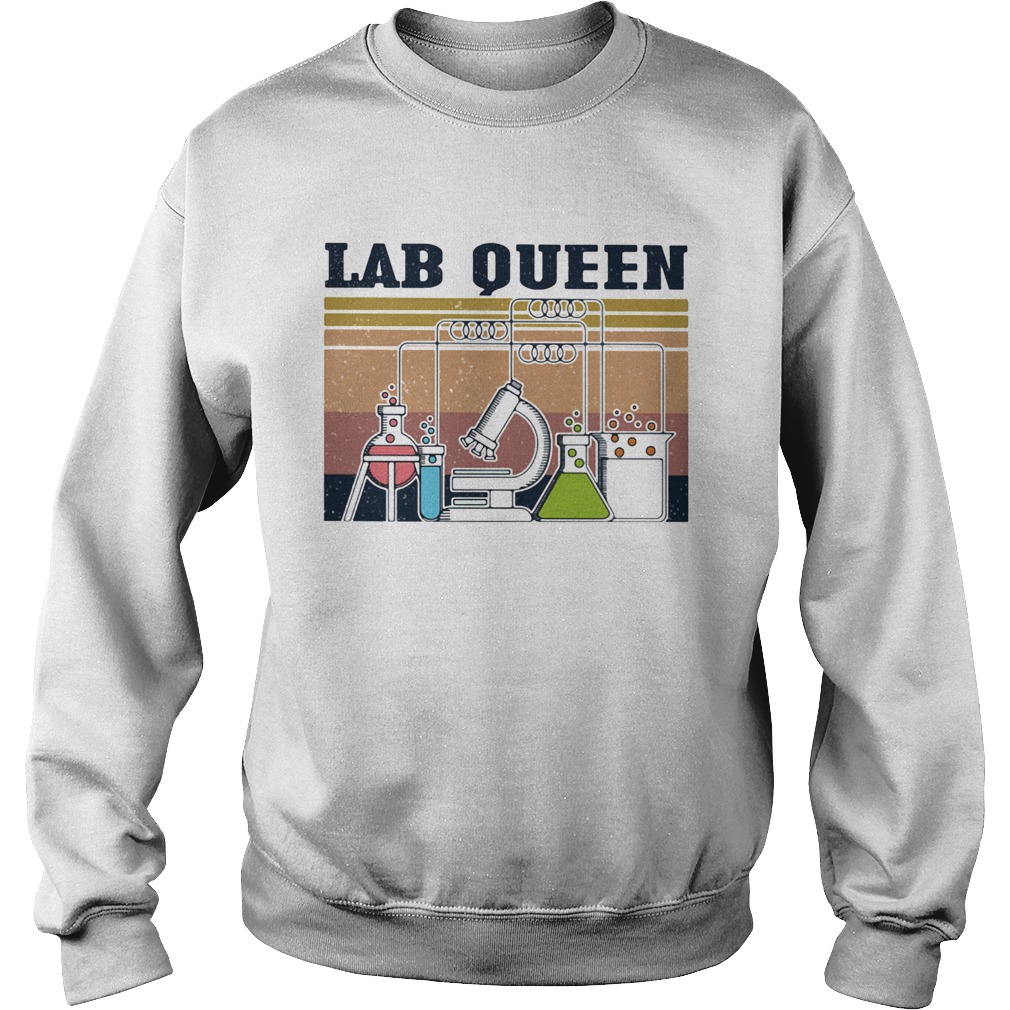 Lab queen vintage retro  Sweatshirt