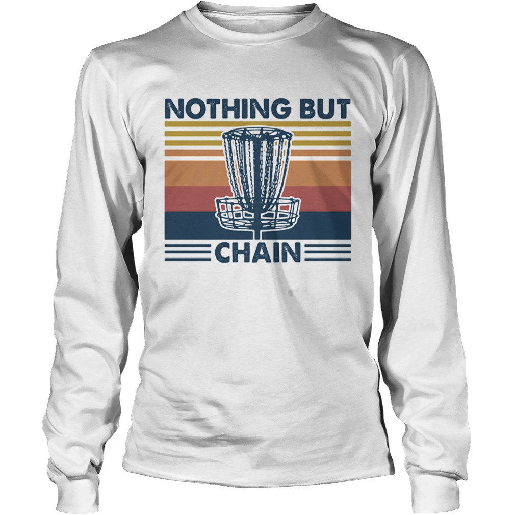 Lacrosse nothing but chain vintage retro  Long Sleeve