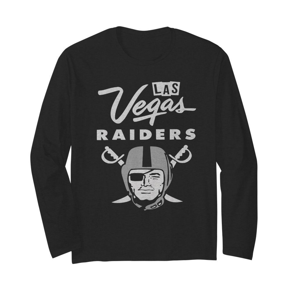 Las vegas raiders football logo black  Long Sleeved T-shirt 