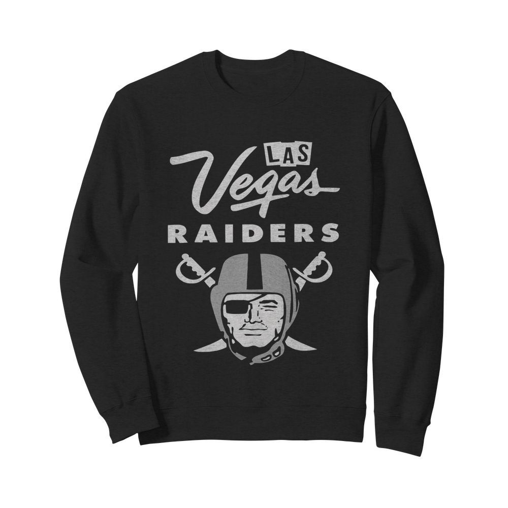 Las vegas raiders football logo black  Unisex Sweatshirt