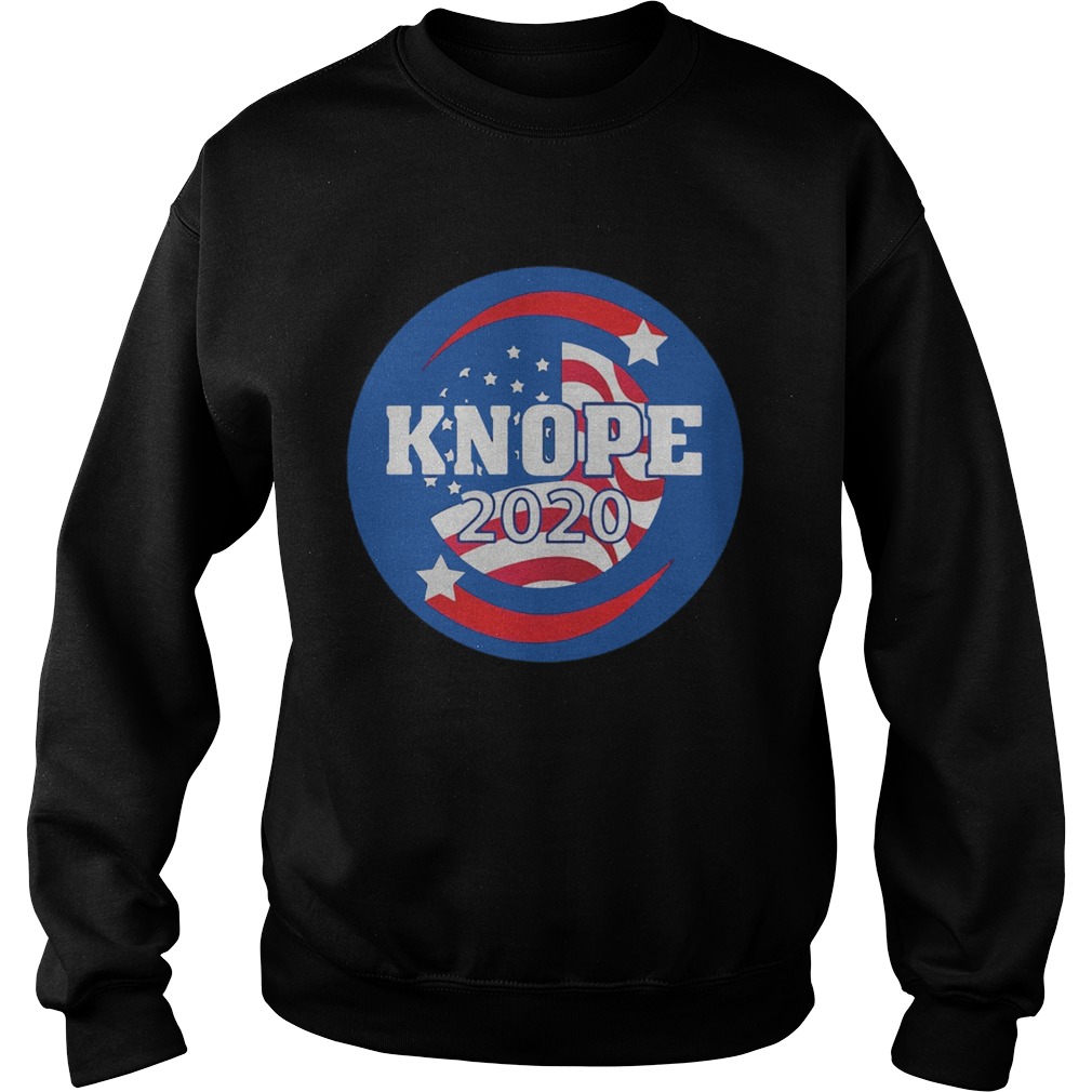 Leslie Knope For President 2020 American Flag Independence Day  Sweatshirt