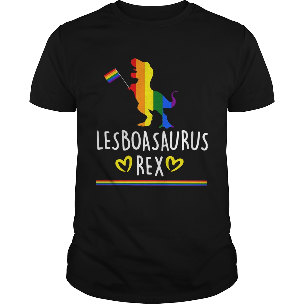 Lgbt Trex Dinosaur Lesboasaurus Rex shirt