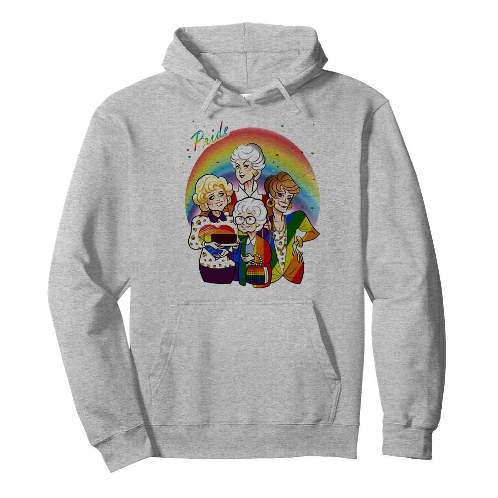 Lgbt pride golden girl heart  Unisex Hoodie