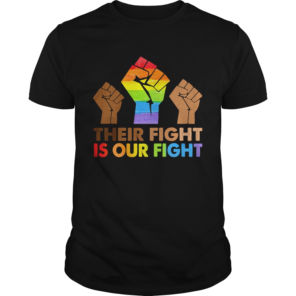 Lgbt their fight is our fight shirt