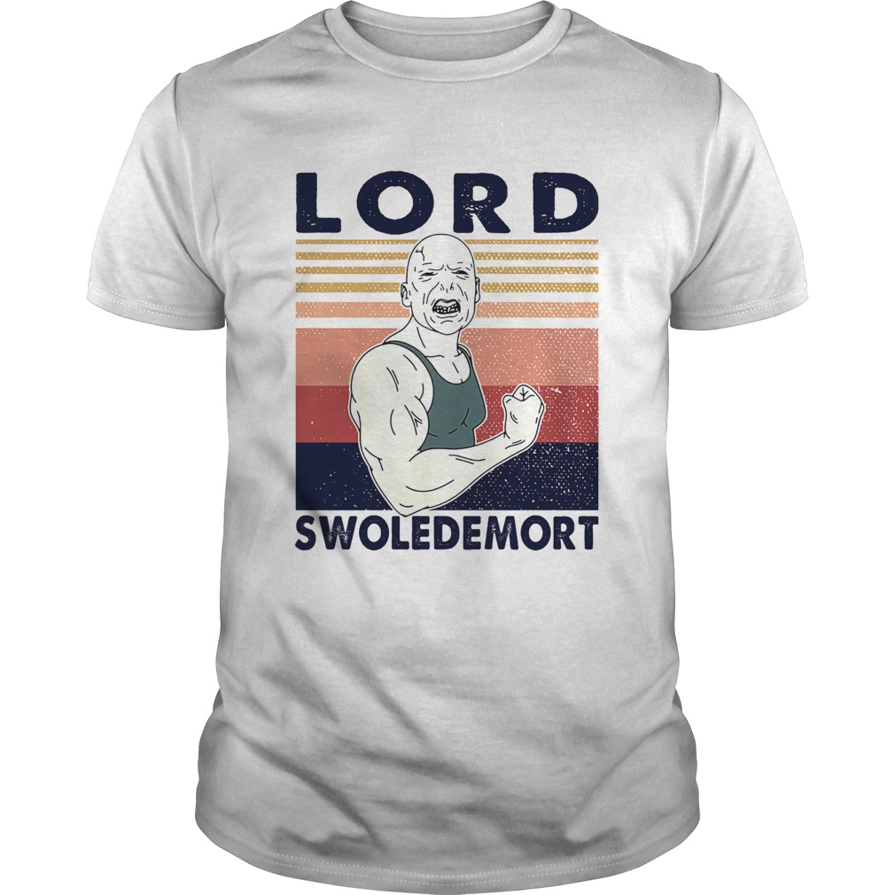 Lord swoledemort gym vintage retro shirt