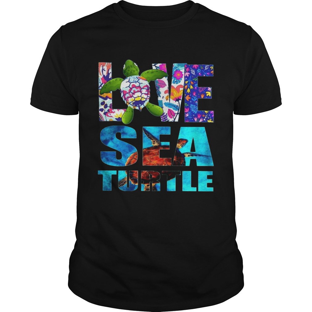 Love Sea Turtle shirt