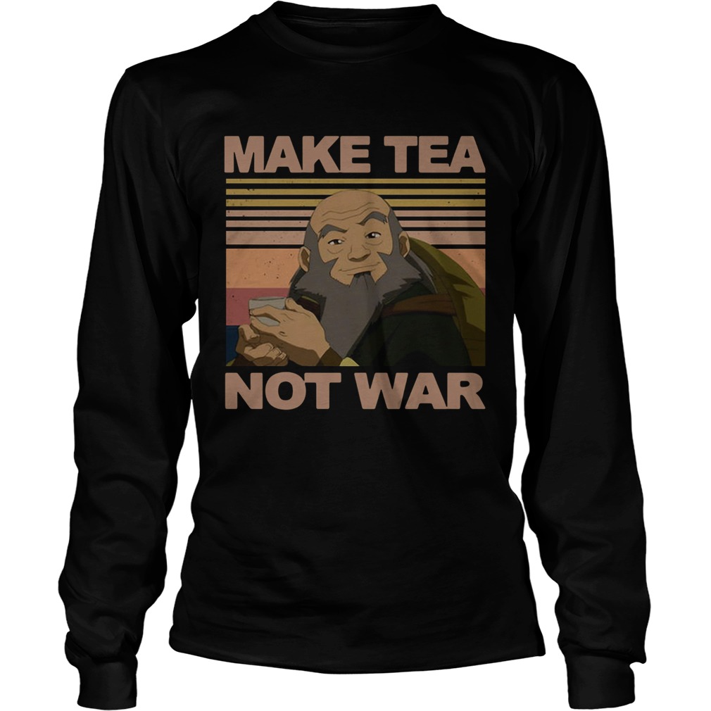 Make Tea Not War Vintage  Long Sleeve