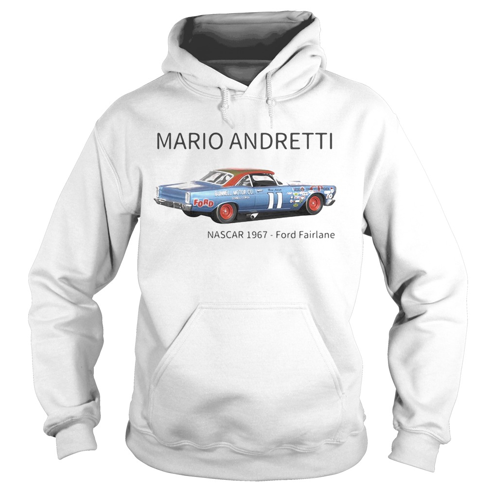 Mario andretti nascar 1967 ford fairlane  Hoodie