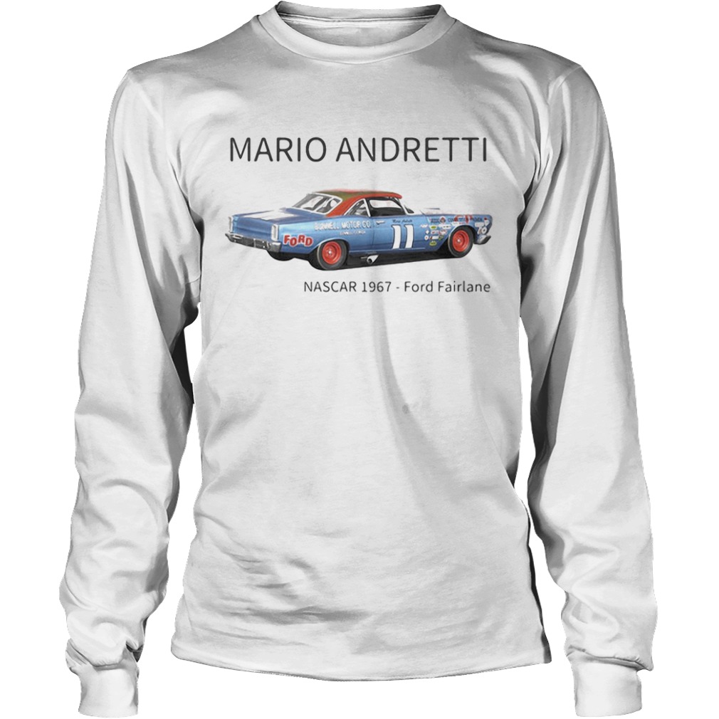 Mario andretti nascar 1967 ford fairlane  Long Sleeve