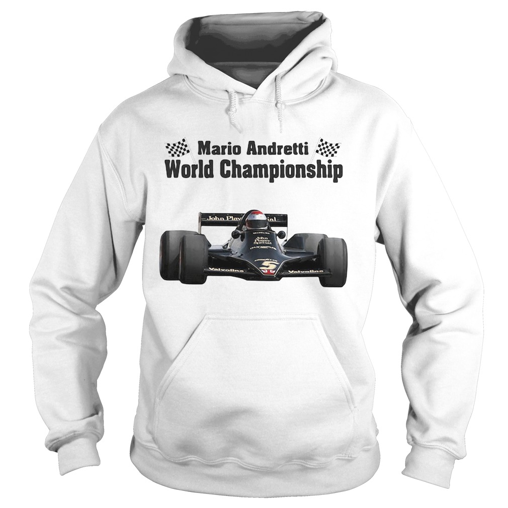 Mario andretti world championship flag  Hoodie