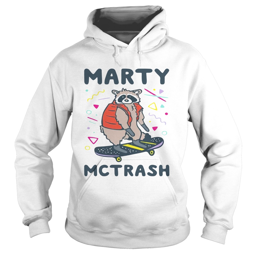 Marty Mctrash Raccoon  Hoodie