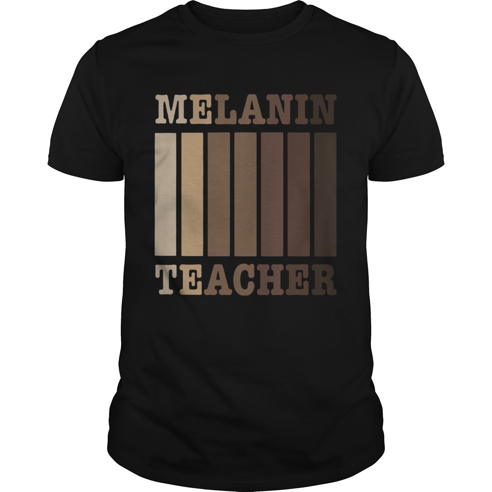 Melanin Teacher shirt