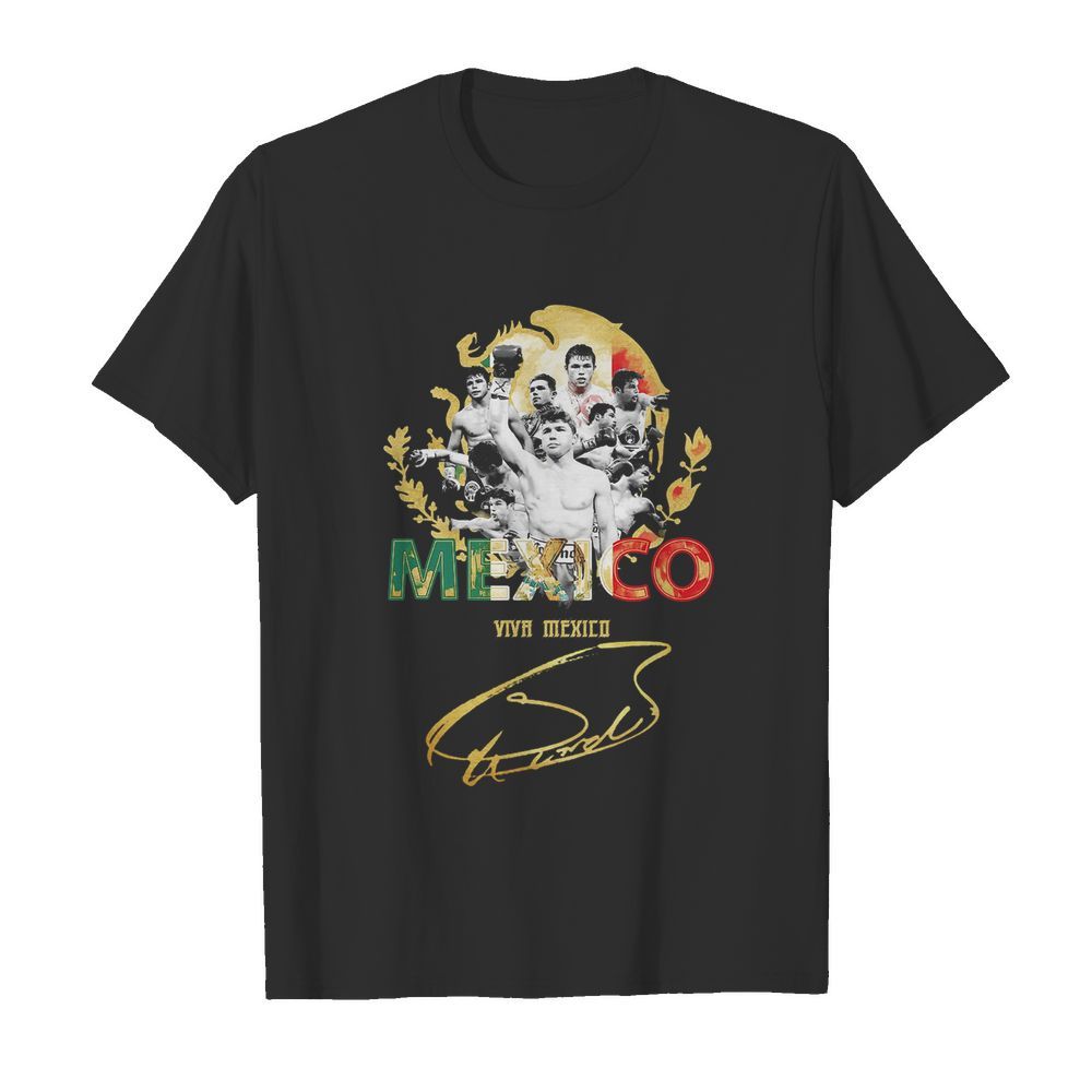 Mexico viva mexico champion signature shirt