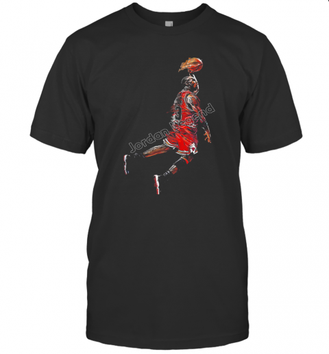 Michael Jordan 23 Legend Chicago Bulls Basketball T-Shirt