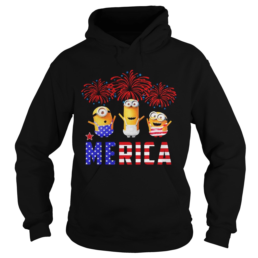 Minions Happy The 4th Of July America  Hoodie