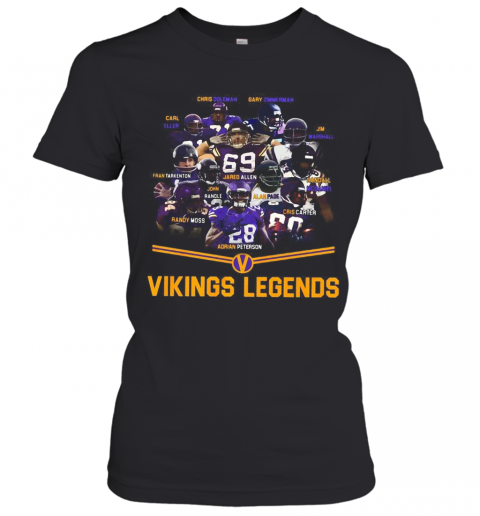 Minnesota Vikings Football Legends T-Shirt Classic Women's T-shirt