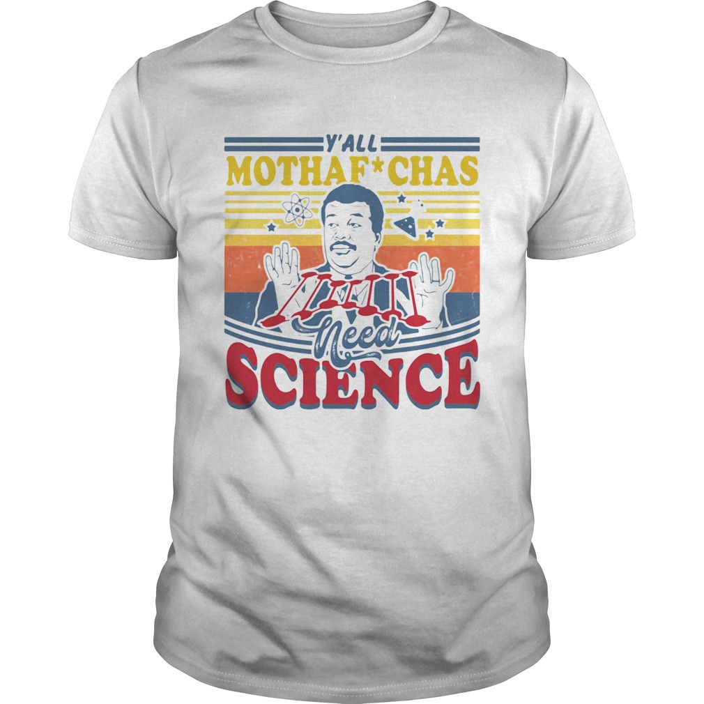 Mothaf Chas Nedd Science Vintage Retro  Unisex