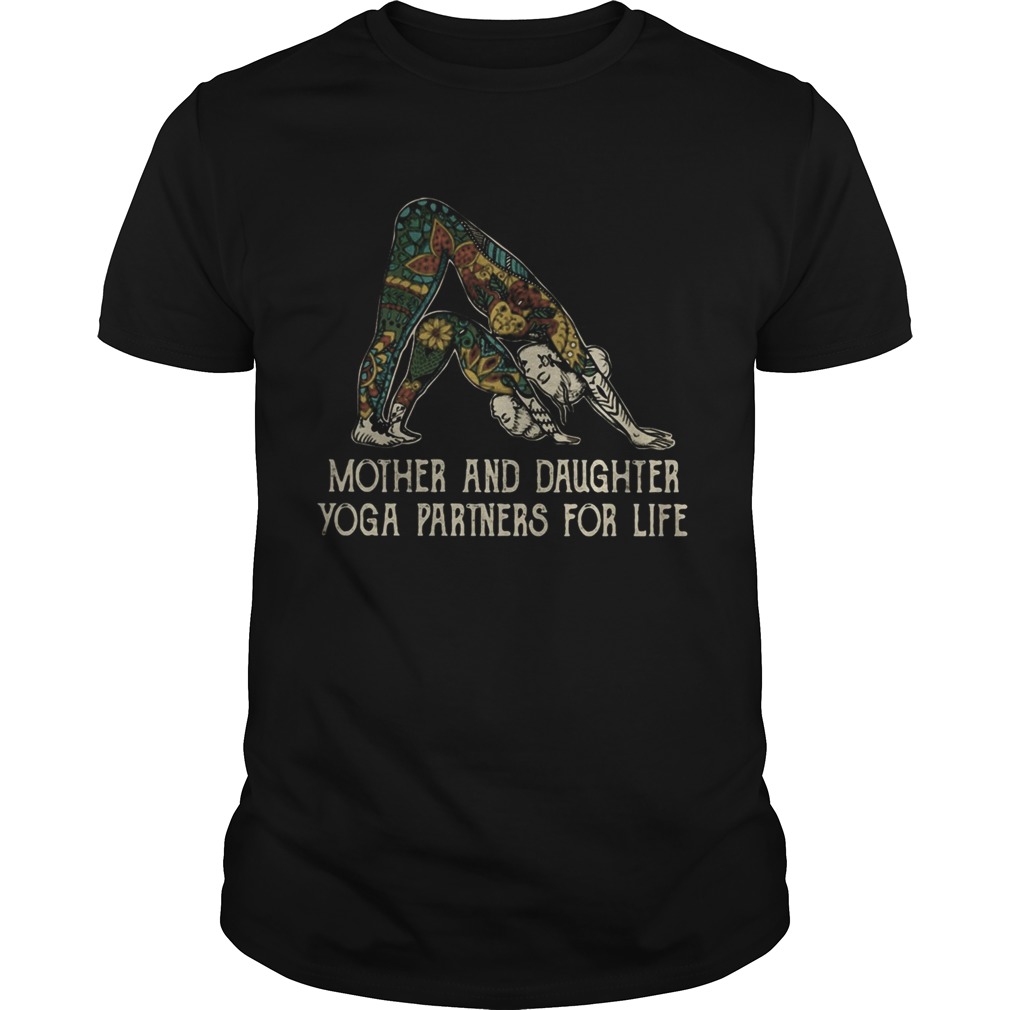 Mother and daughter yoga partners for life  Unisex