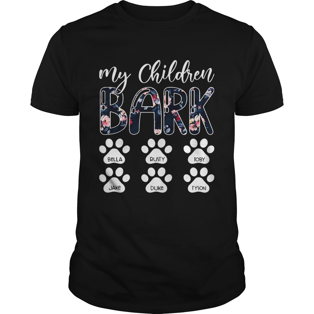 My Children Bark Bella Rusty Toby  Unisex