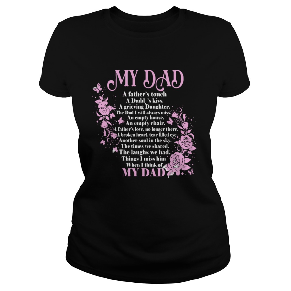 My Dad A Fathers Touch A Daddys Kiss A Grieving Daughter  Classic Ladies