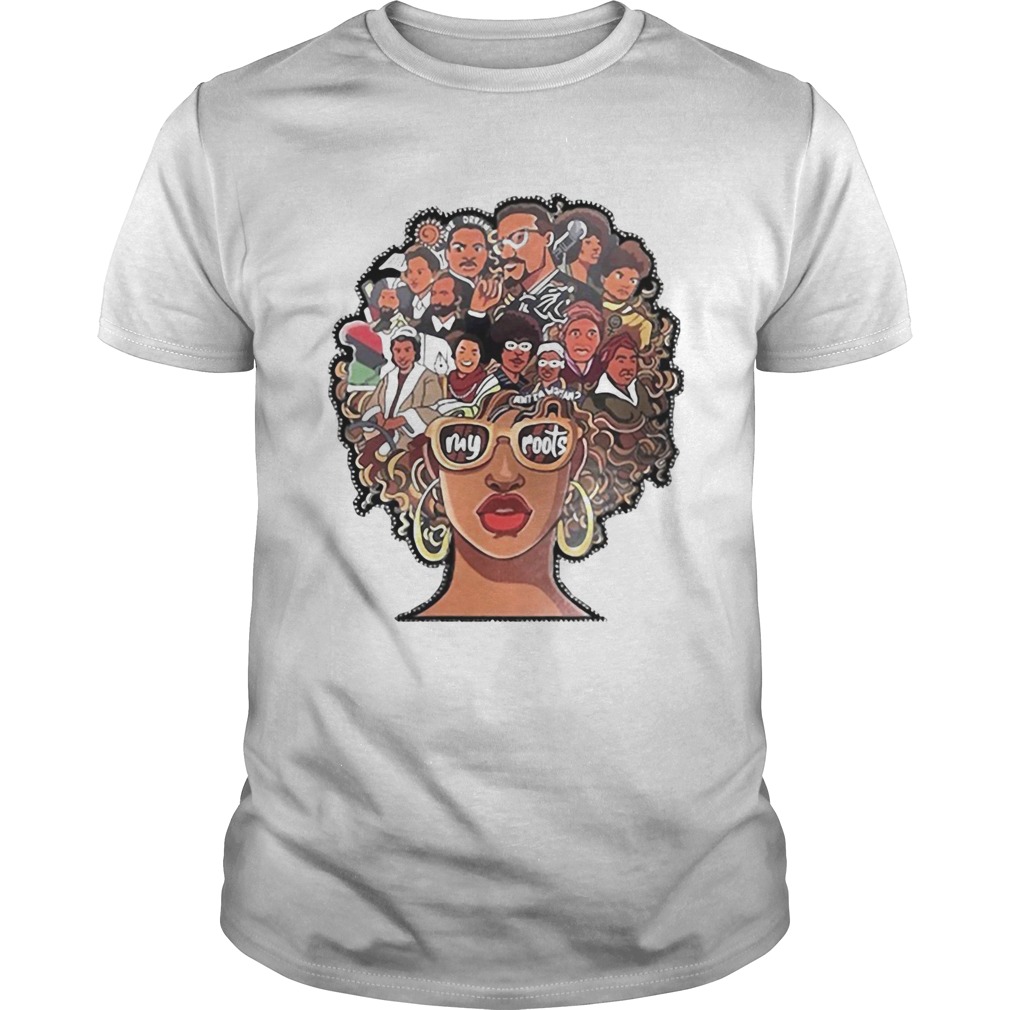 My Roots Afro Girl Heat Transfer shirt