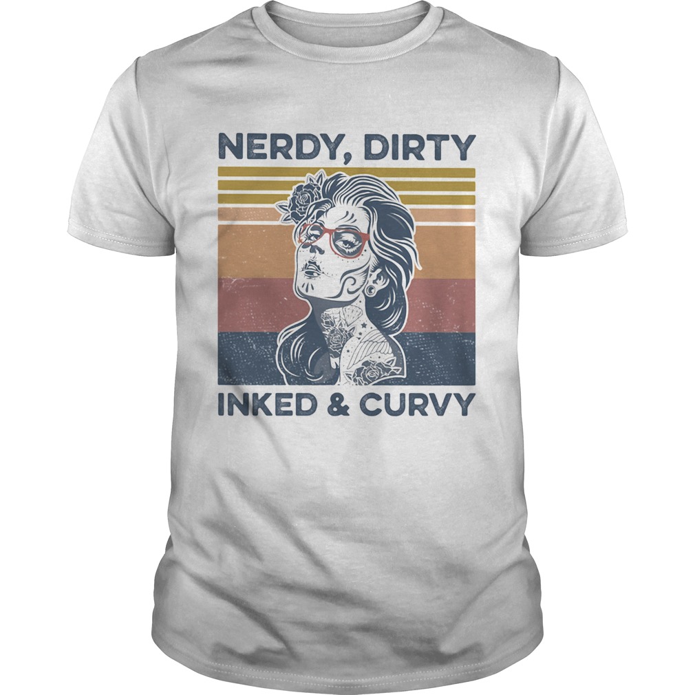 Nerdy dirty inked and curvy vintage retro  Unisex