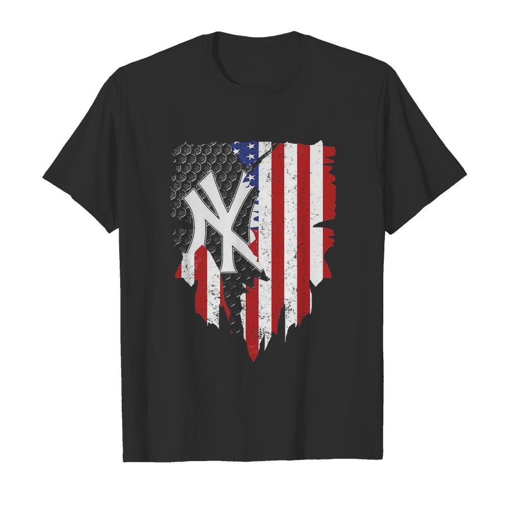 New York Yankees Inside American Flag shirt