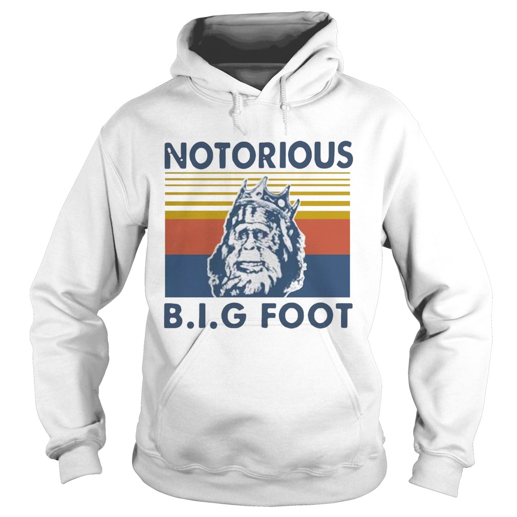 Notorious Big Bigfoot Vintage  Hoodie