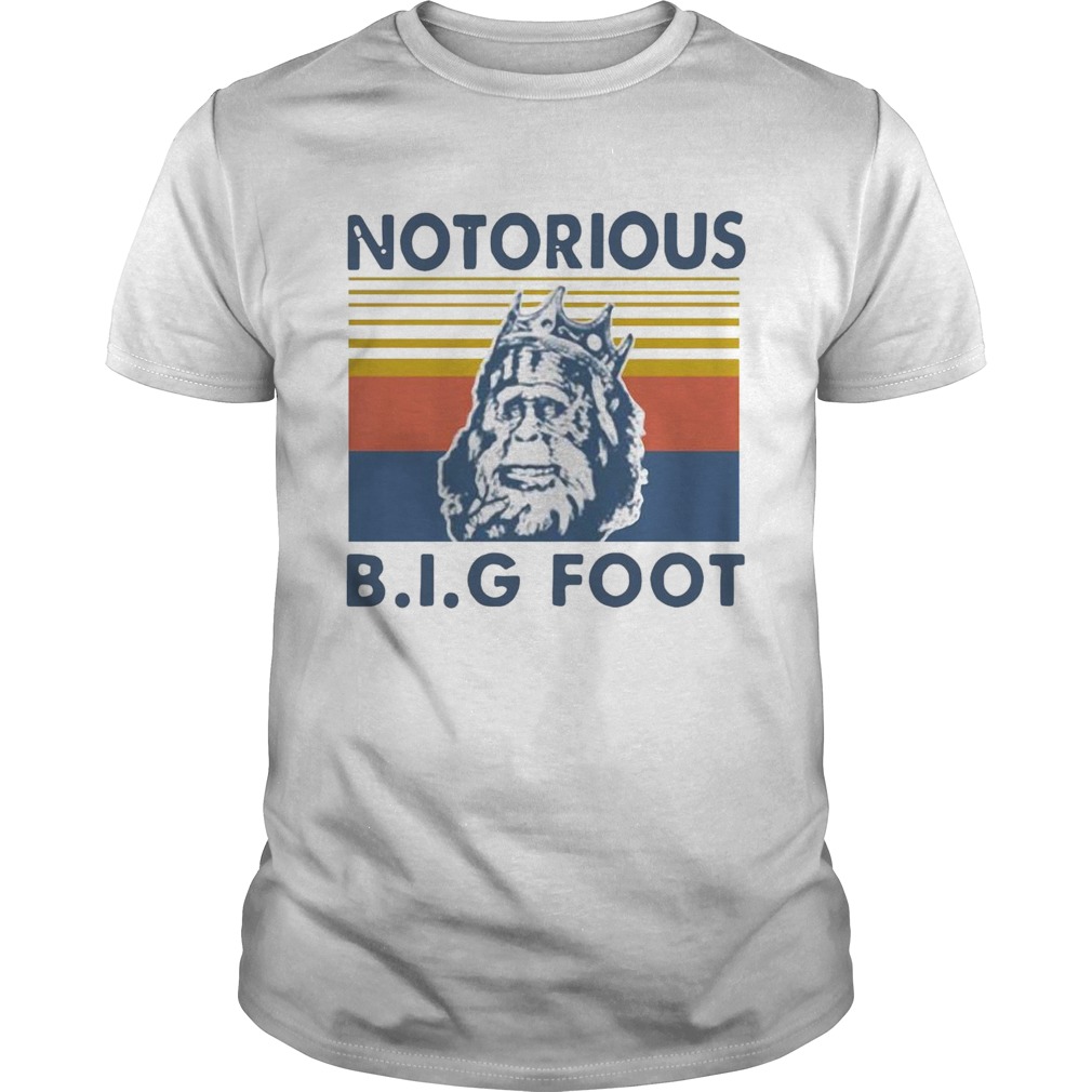 Notorious Big Bigfoot Vintage  Unisex